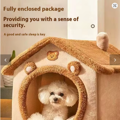 Maison-Lit Confort pour Chien – Toutes Saisons