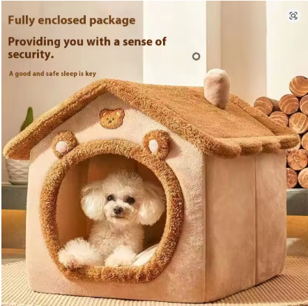 Maison-Lit Confort pour Chien – Toutes Saisons