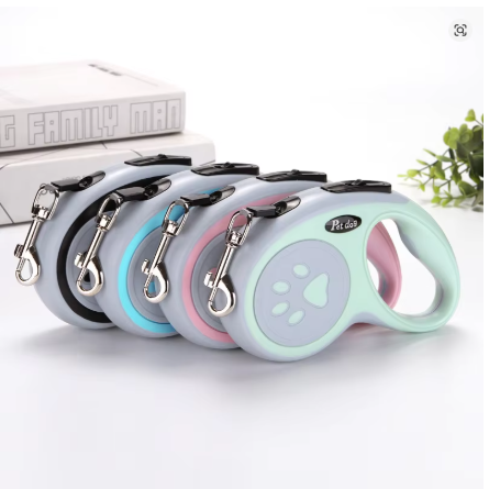 Laisse Rétractable 3m / 5m – Balades Sans Tension